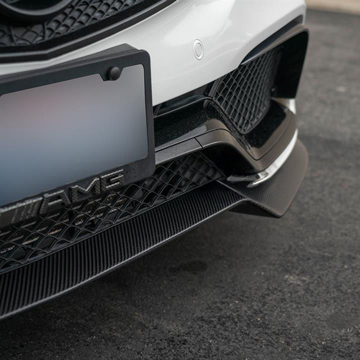 Mercedes Carbon Fiber Brabus Style Front Splitter for W212 E63 FL