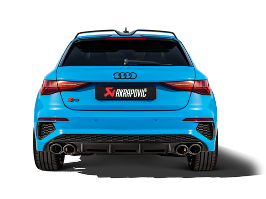 Audi Akrapovic Titanium Evolution Line Exhaust for 8Y S3