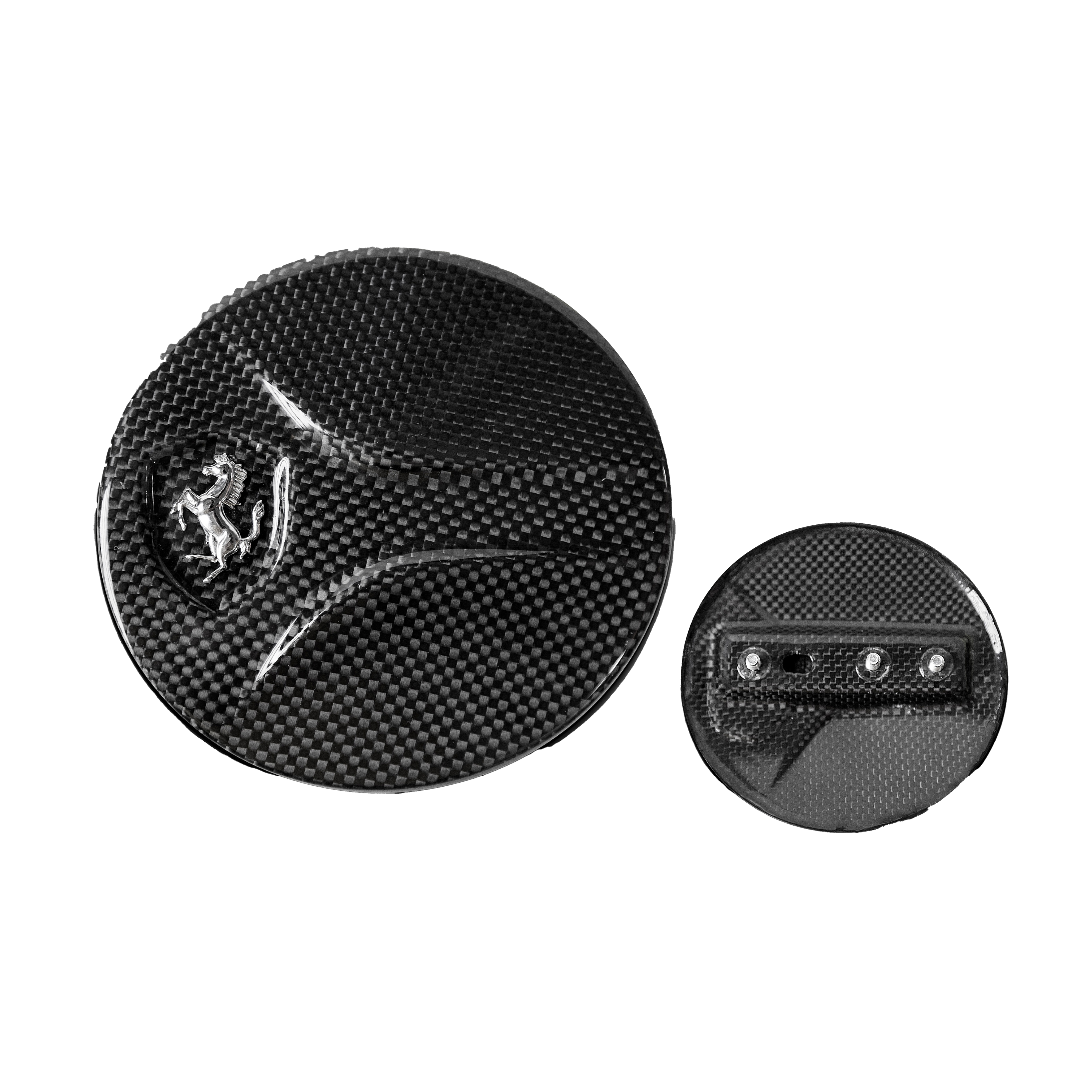 Ferrari Pre-Preg Carbon Fiber Capristo Style Gas Cap for 488 GTB & GTS