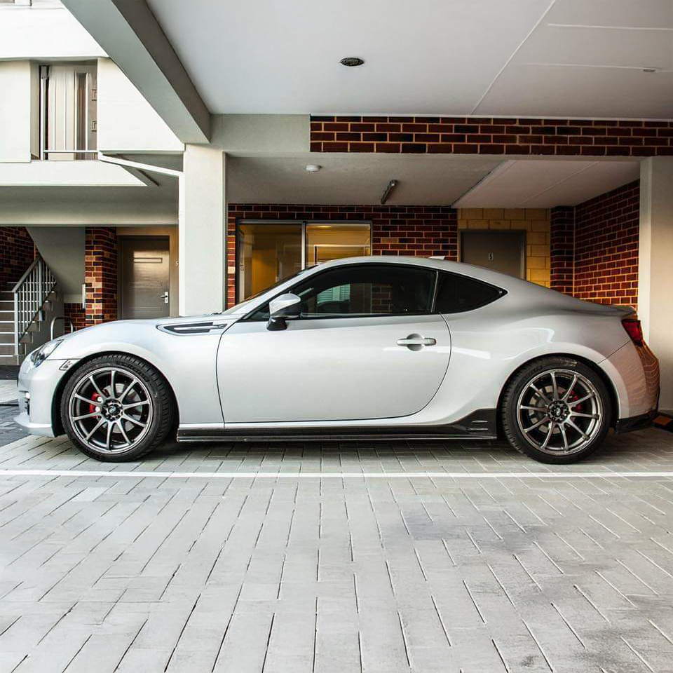 Toyota & Subaru Carbon Fiber STI Style Side Skirts for ZN6/ZC6 GT86 & BRZ