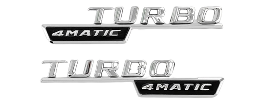 Mercedes Turbo 4Matic+ & AMG Badges for A & CLA Class