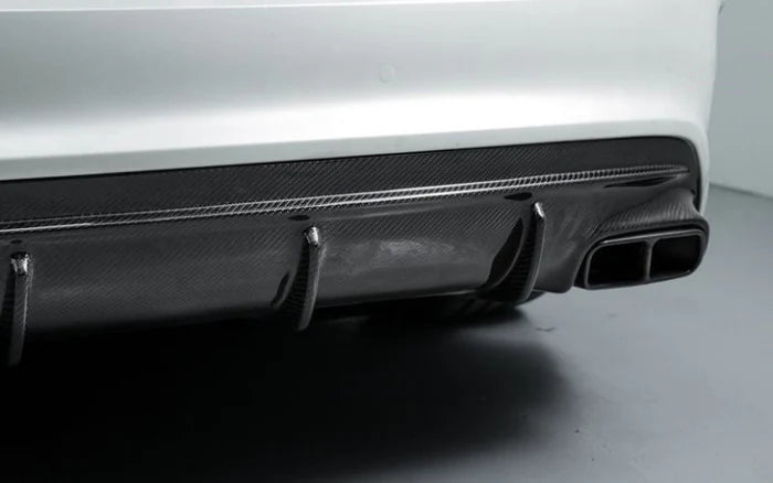 Mercedes Carbon Fiber CLA45 AMG Style Rear Diffuser for W117