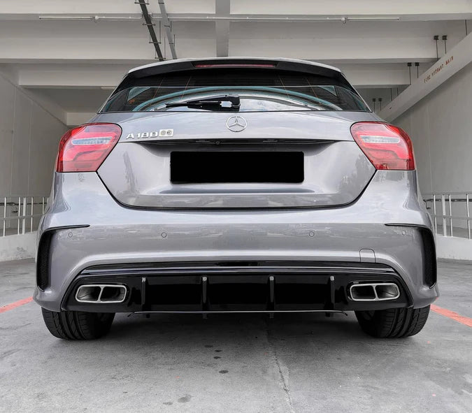 Mercedes A45 Style Rear Exhaust Tips for W176 & W117