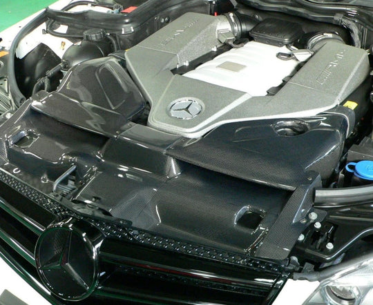 Mercedes Dry Carbon Fiber Air Intakes for W204 C63