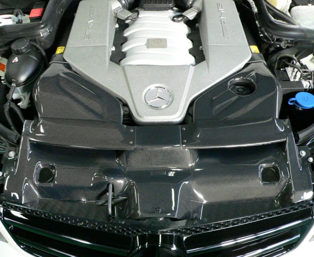 Mercedes Dry Carbon Fiber Air Intakes for W204 C63