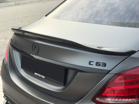 Mercedes Carbon Fiber PSM Style Rear Spoiler for W205 Sedan