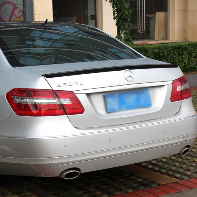 Mercedes Carbon Fiber AMG Style Rear Spoiler for W212 Sedan