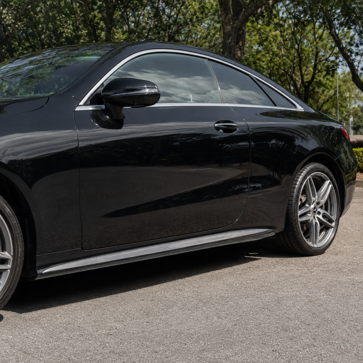 Mercedes Carbon Fiber OEM Style Side Skirts for C238 E Class