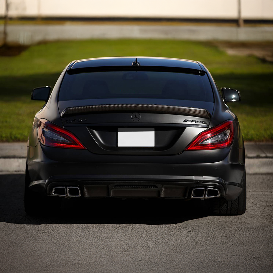 Mercedes Carbon Fiber Brabus Style Rear Diffuser for W218 CLS63