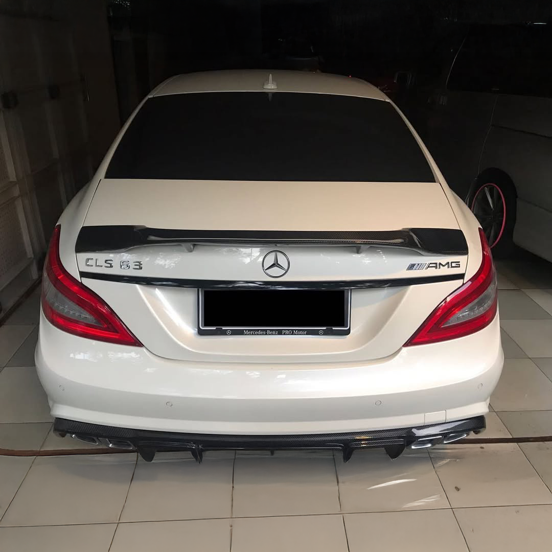 Mercedes Carbon Fiber Renntech Style Spoiler for W218