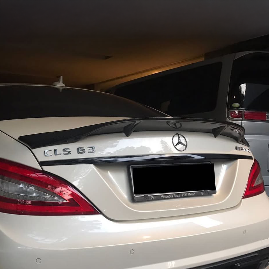 Mercedes Carbon Fiber Renntech Style Spoiler for W218